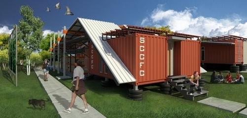 哥斯達(dá)黎加的集裝箱社區(qū)中心 可持續(xù)與創(chuàng)新的社區(qū)空間設(shè)計(jì)